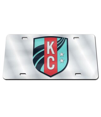 Wincraft Wincraft NWSL KC Current Specialty Acrylic License Plate - Silver