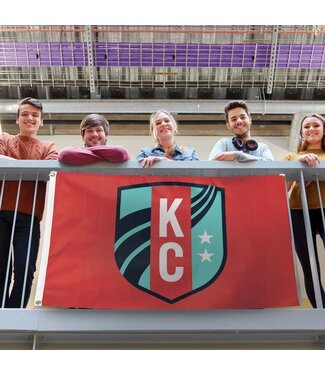 Wincraft WinCraft Kansas City KC Current Deluxe Flag 3'x5' - Red