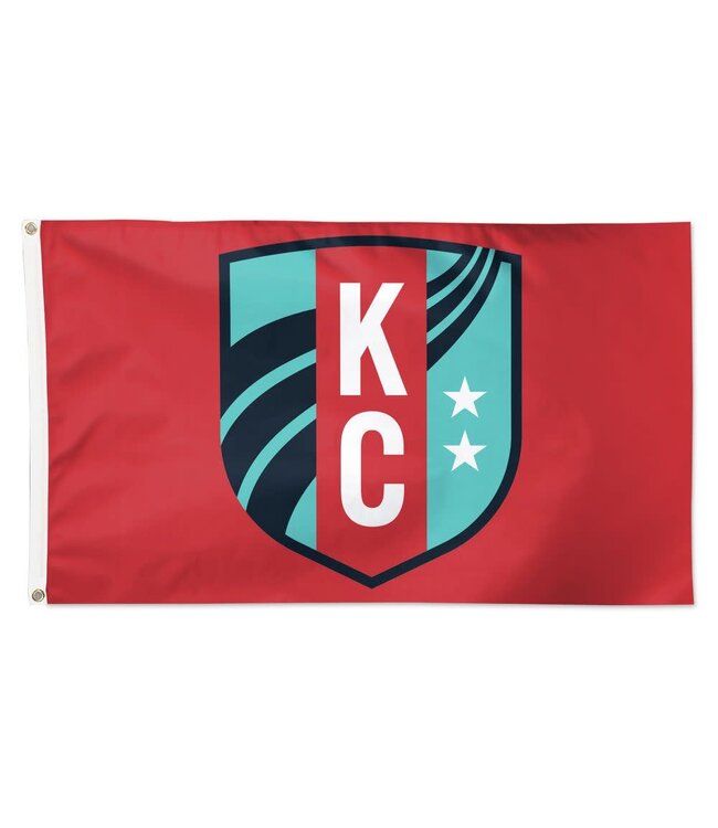 Wincraft WinCraft Kansas City KC Current Deluxe Flag 3'x5' - Red