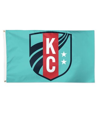 Wincraft WinCraft Kansas City KC Current Deluxe Flag 3'x5' - Teal
