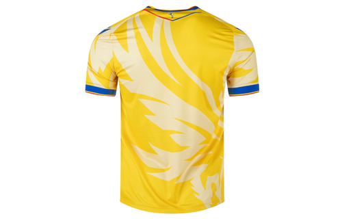 Macron Crystal Palace 2024 - 25 Authentic Away Jersey - Yellow/Royal Blue