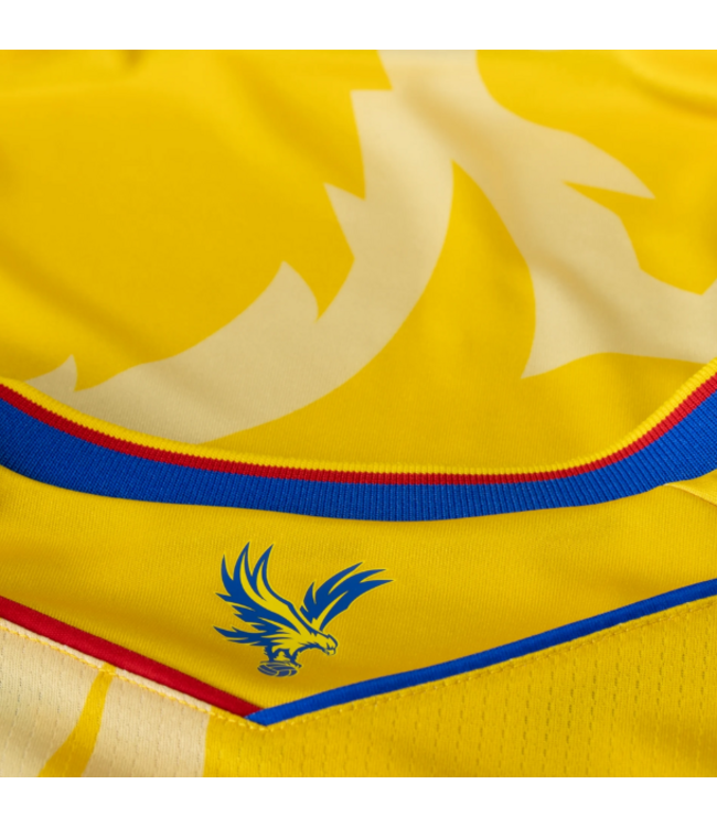 Macron Macron Crystal Palace 2024 - 25 Authentic Away Jersey - Yellow/Royal Blue