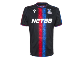 Macron Crystal Palace 2024 - 25 Authentic Third Jersey - Black