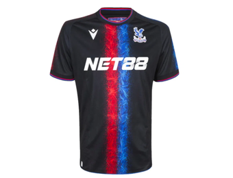 Macron Crystal Palace 2024 - 25 Authentic Third Jersey - Black