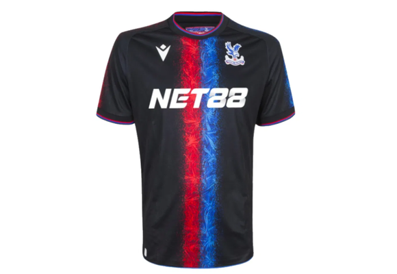 Macron Crystal Palace 2024 - 25 Authentic Third Jersey - Black