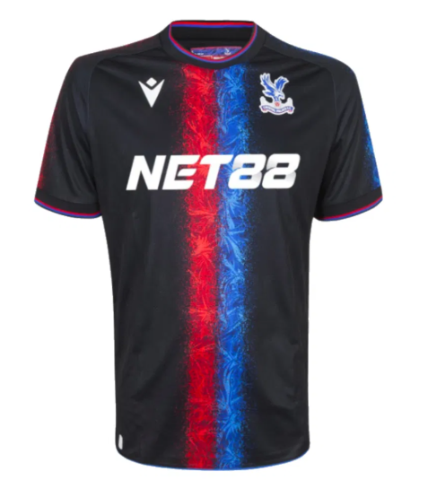 Macron Crystal Palace 2024 - 25 Authentic Third Jersey - Black