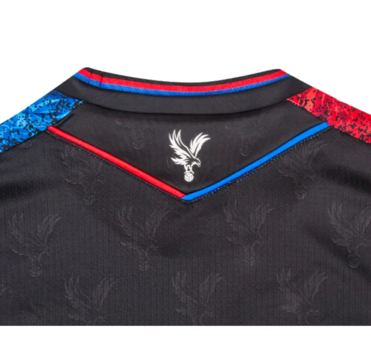 Macron Crystal Palace 2024 - 25 Authentic Third Jersey - Black