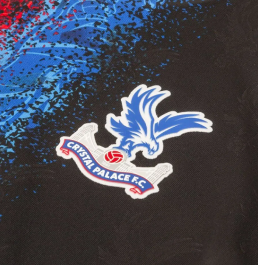 Macron Crystal Palace 2024 - 25 Authentic Third Jersey - Black