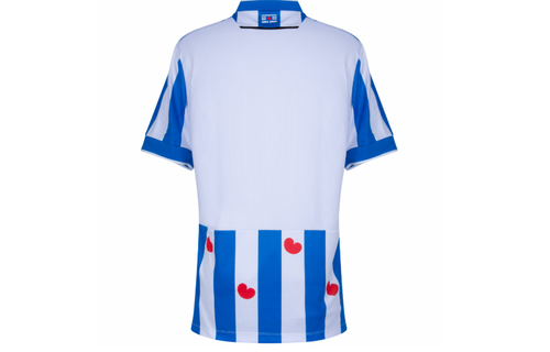 Macron SC Heerenveen 202\4 - 25 Authentic Home Jersey - White/Loyal Blue/Red