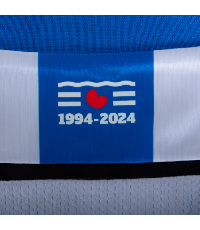 Macron Macron SC Heerenveen 202\4 - 25 Authentic Home Jersey - White/Loyal Blue/Red
