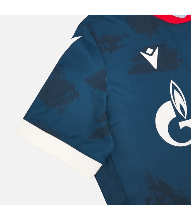 Macron Macron Red Star Belgrade 2024 - 25 Authentic Away Jersey - Forest Green/Red