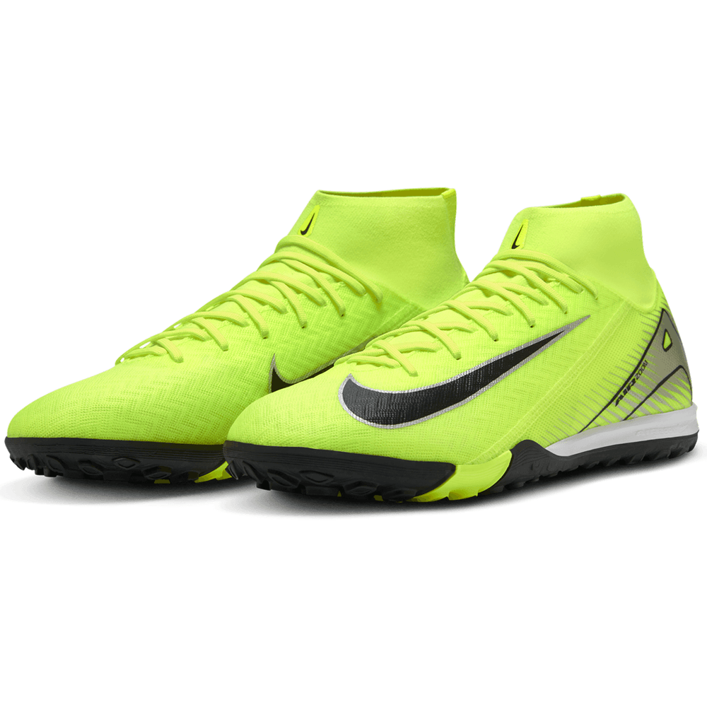 Nike Zoom Mercurial Superfly 10 Mad Voltage Academy TF Turf - Volt/Black
