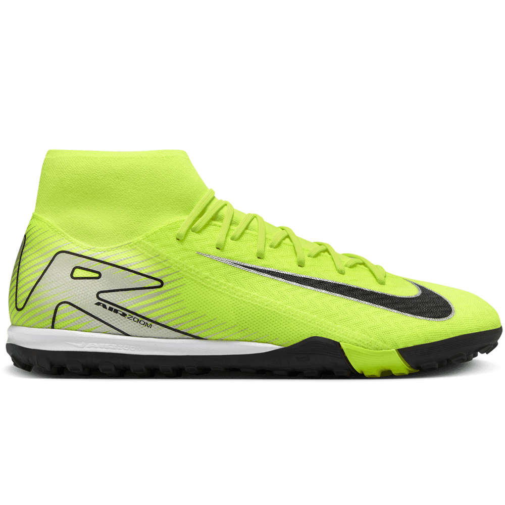 Nike Zoom Mercurial Superfly 10 Mad Voltage Academy TF Turf - Volt/Black