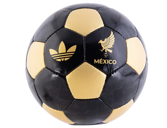 adidas Mexico FMF 2024 Originals Retro Soccer Ball -Black/Gold