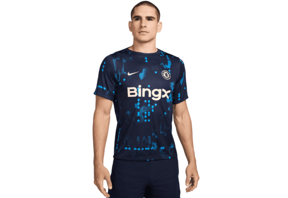 Nike Chelsea 2024 - 25 Academy Pro DriFit PreMatch Training Jersey - Obsidian/Guava Ice