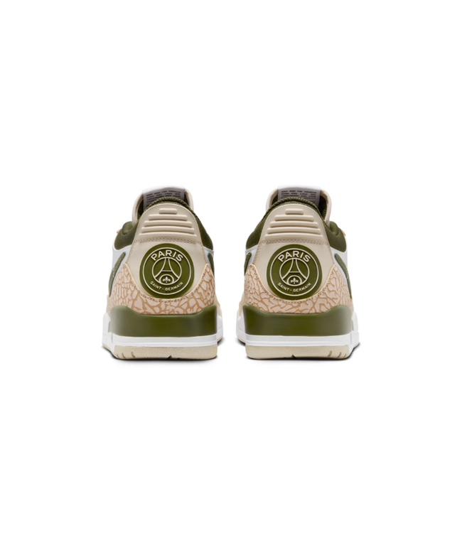 Nike Nike Air Jordan Legacy 312 Low PSG Paris Saint Germain Limited Edition Shoes - Sanddift/Hemp/White/Rough Green/Sequoia