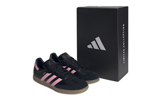adidas Messi Originals Samba Inter Miami CF IN Indoor Shoes - Black/Bliss PInk