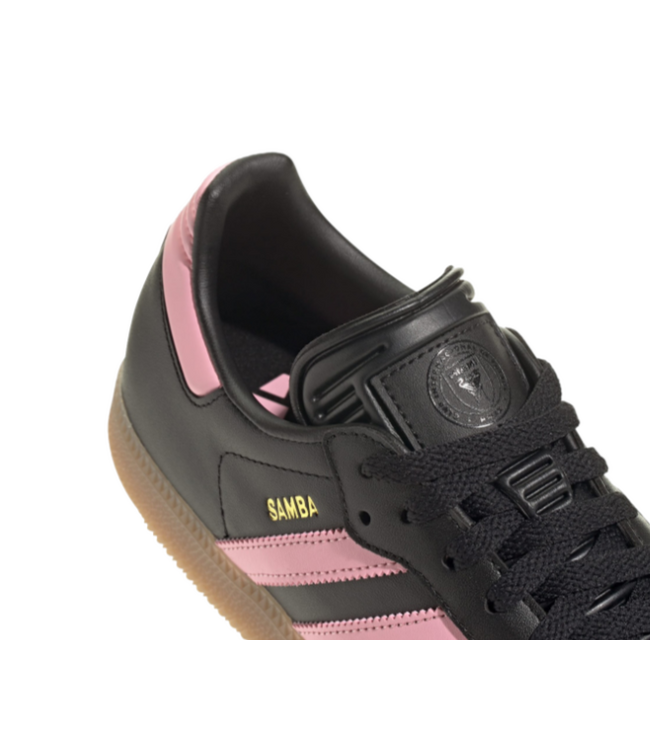 adidas adidas Messi Originals Samba Inter Miami CF IN Indoor Shoes - Black/Bliss PInk