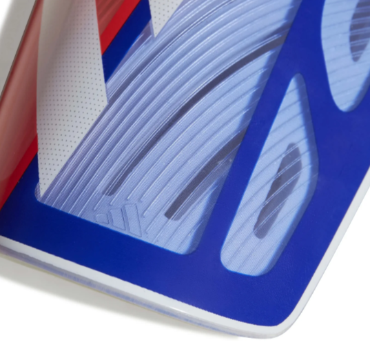 adidas Tiro 2024 League Shin Guards - Solar Red/Lucid Blue/White
