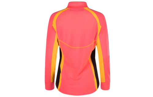 Puma Womens Blaze Quarter Zip Training Top - Sunset Glow/Black/Sun Stream