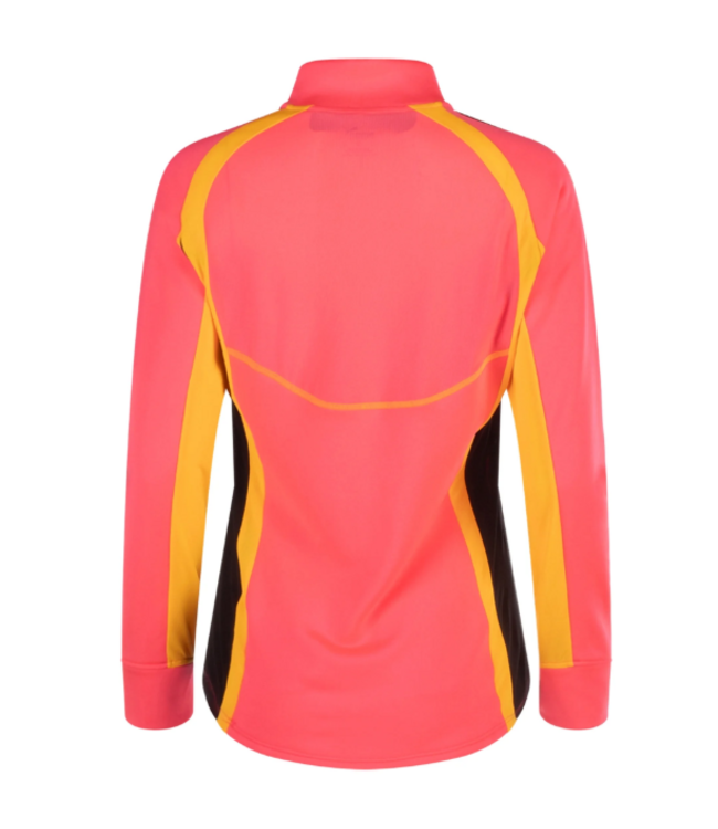 Puma Puma Womens Blaze Quarter Zip Training Top - Sunset Glow/Black/Sun Stream