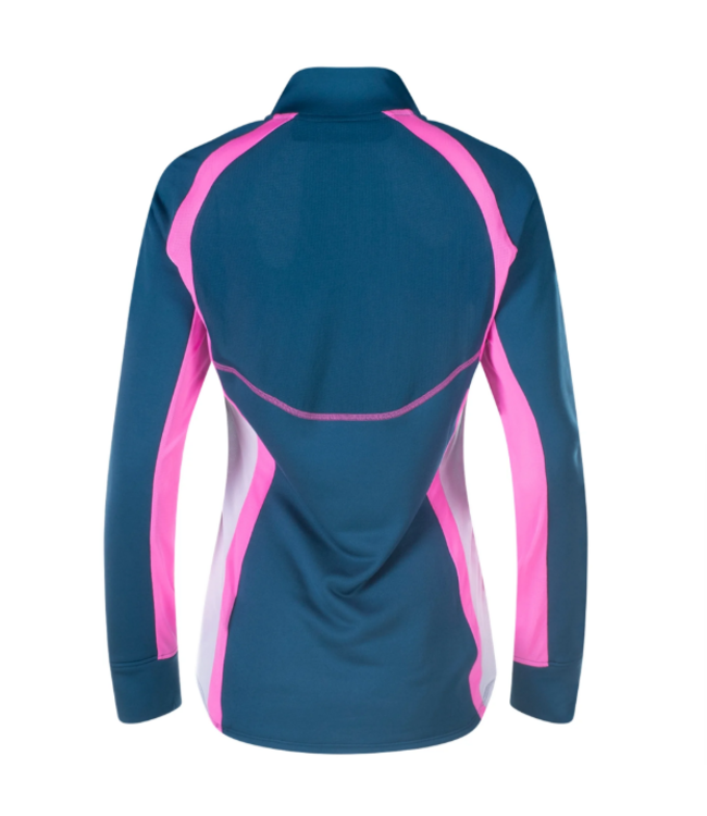 Puma Puma Womens Blaze Quarter Zip Training Top - Navy Blue/Amethyst