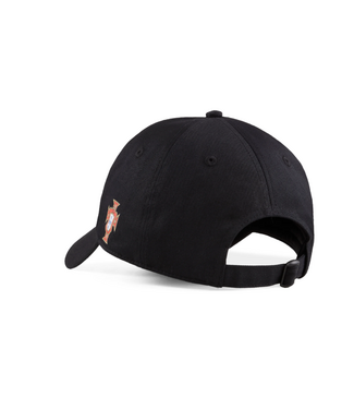 Puma Puma Portugal 2025 Essentials Adjustable Fan Hat Cap - Black/Red