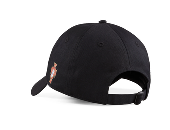 Puma Portugal 2025 Essentials Adjustable Fan Hat Cap - Black/Red