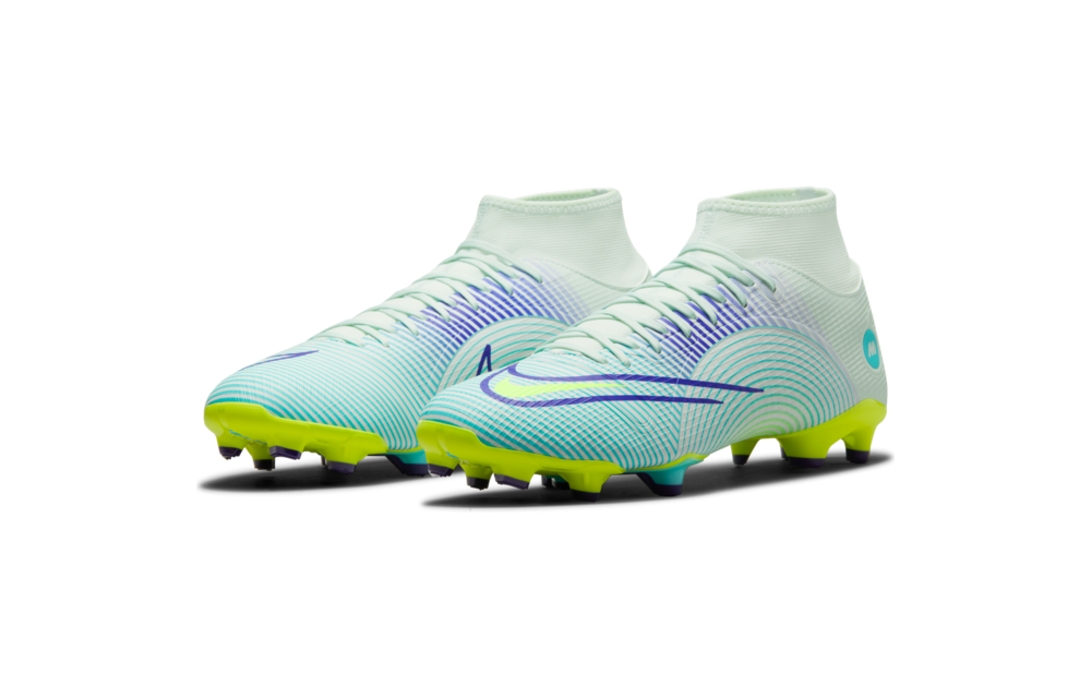 Nike Superfly 8 MDS 005 CR7 DF Academy FG - Barely Green / Purple