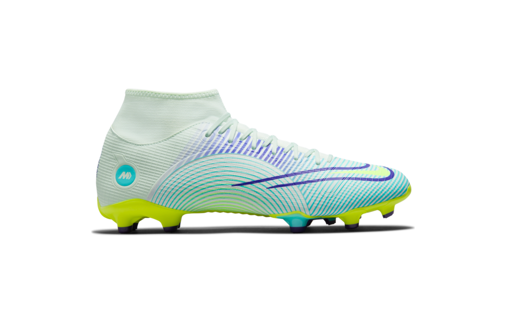 Nike Superfly 8 MDS 005 CR7 DF Academy FG - Barely Green / Purple