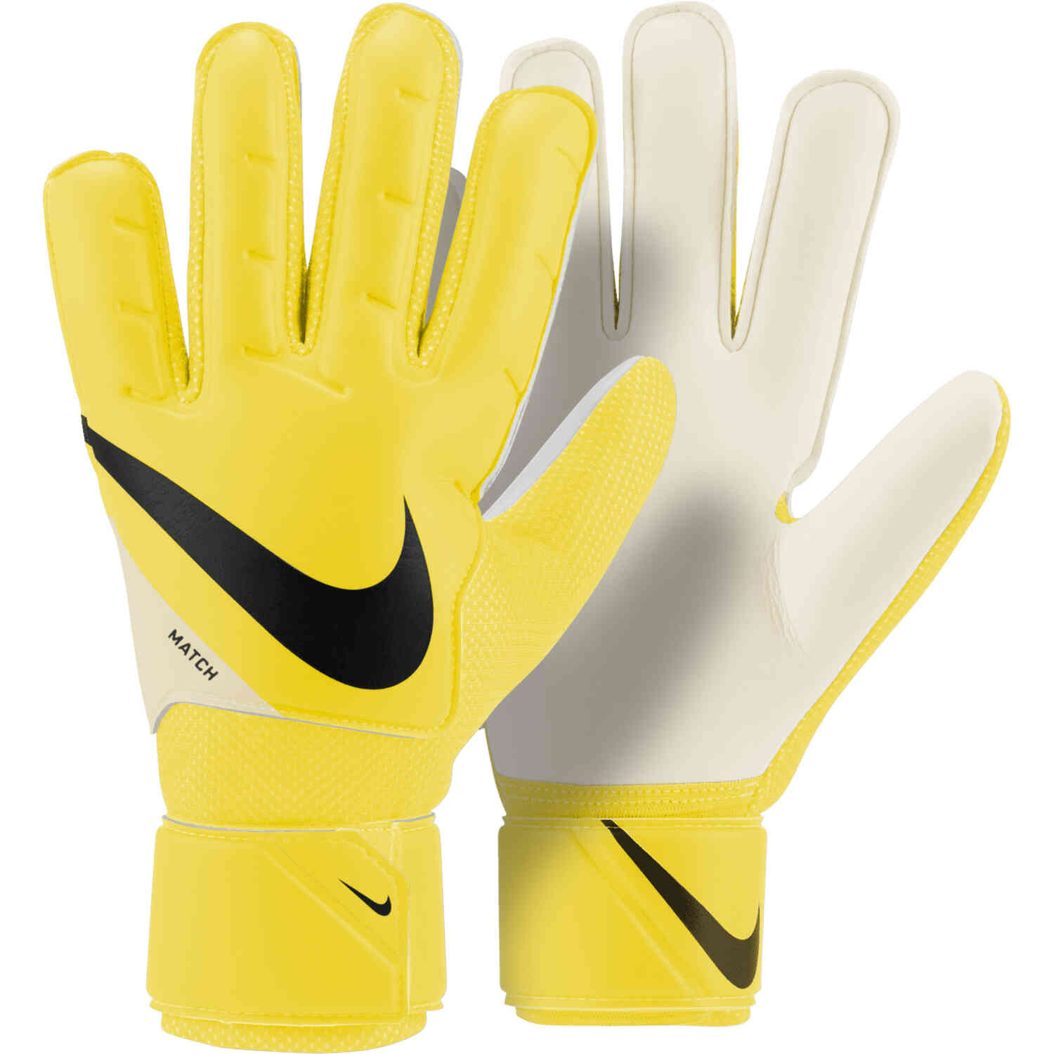 Nike Match Goalkeeper Gloves - Yellow Strike/White/Black