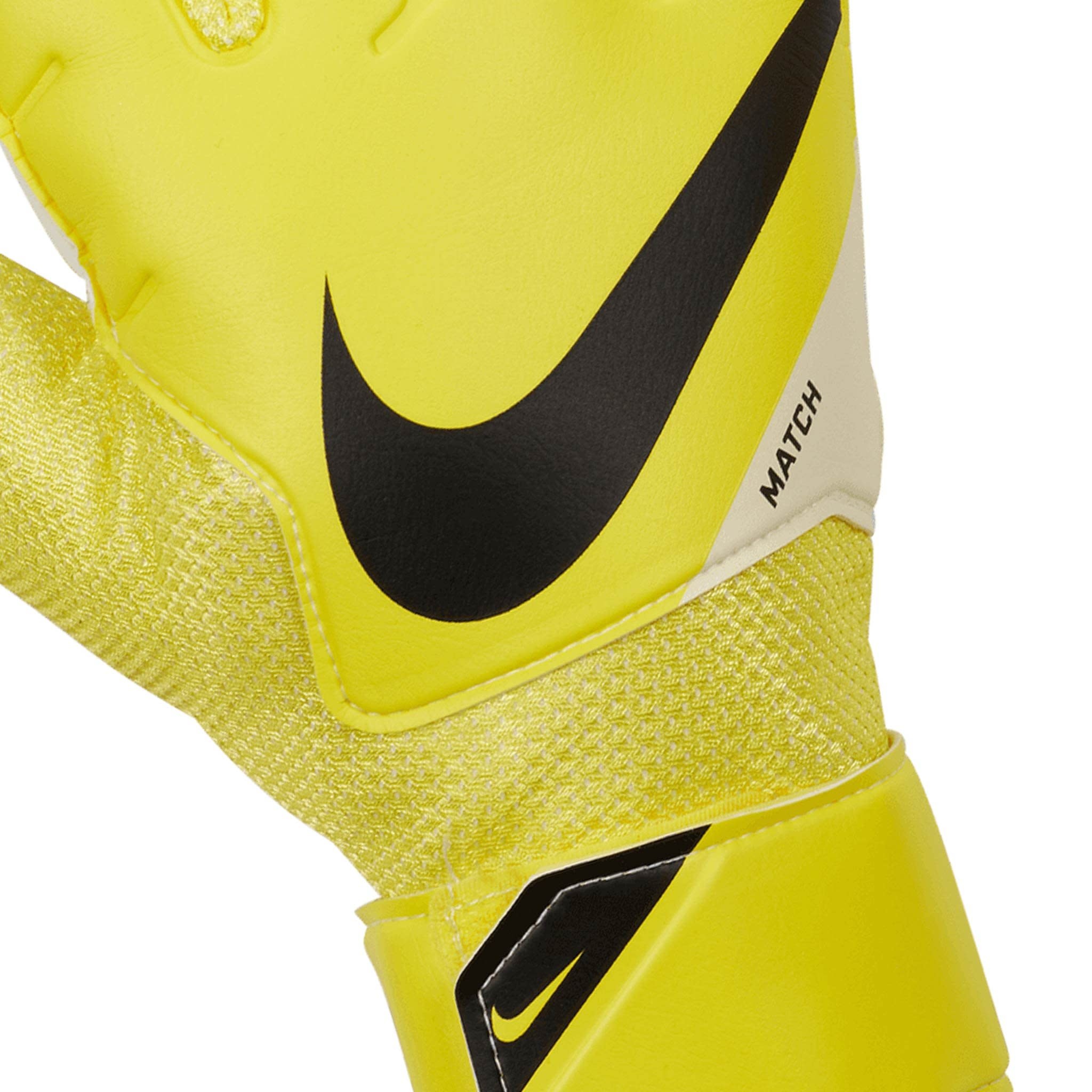 Nike Match Goalkeeper Gloves - Yellow Strike/White/Black