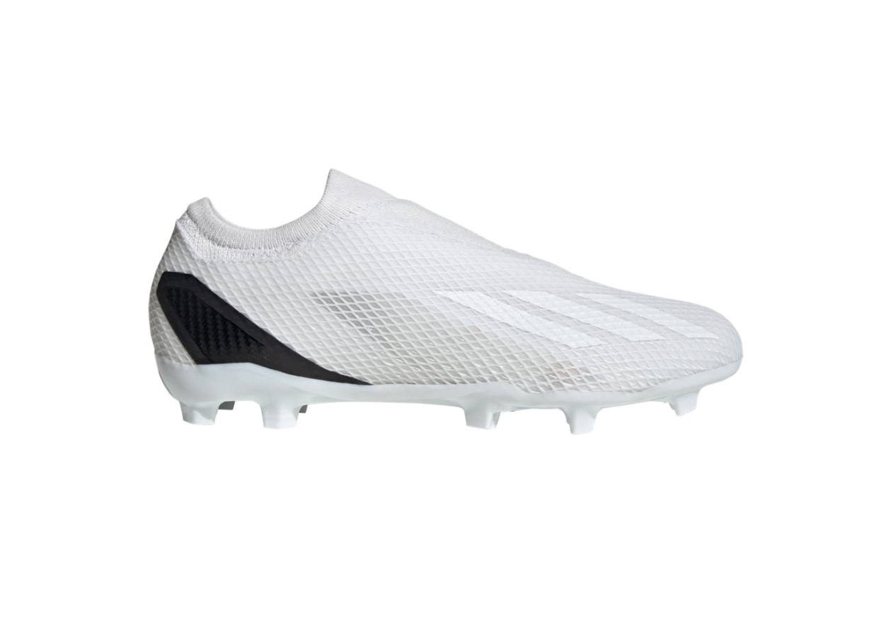 adidas X Speedportal .3 Laceless LL FG Pearlized - White/White Out/Black
