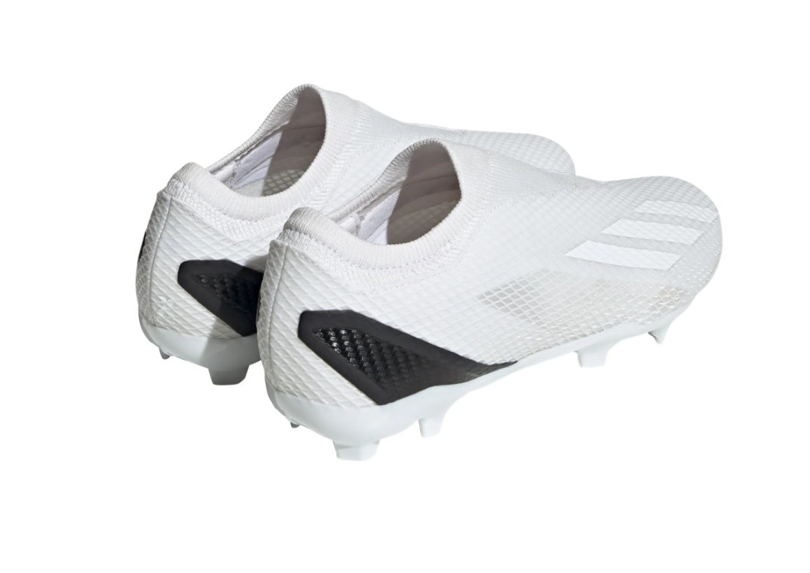 adidas X Speedportal .3 Laceless LL FG Pearlized - White/White Out/Black