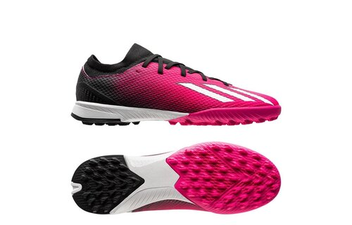 adidas Jr X Speedportal .3 OYF TF Turf - Shock Pink/Zero Metallic/Core Black