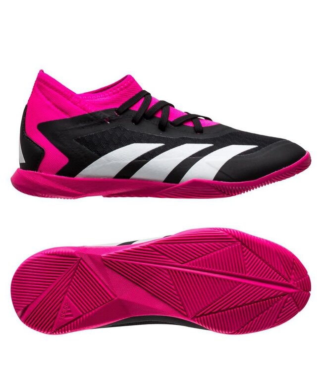 adidas adidas Jr Predator Accuracy .3 In Indoor Shoes OYF Pack - Shock Pink/Zero Metallic/Black