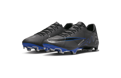 Nike Zoom Mercurial Vapor 15 Academy FG / MG Soccer Shoes - Black/HYper Royal