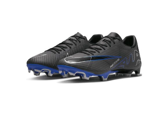 Nike Zoom Mercurial Vapor 15 Academy FG / MG Soccer Shoes - Black/HYper Royal