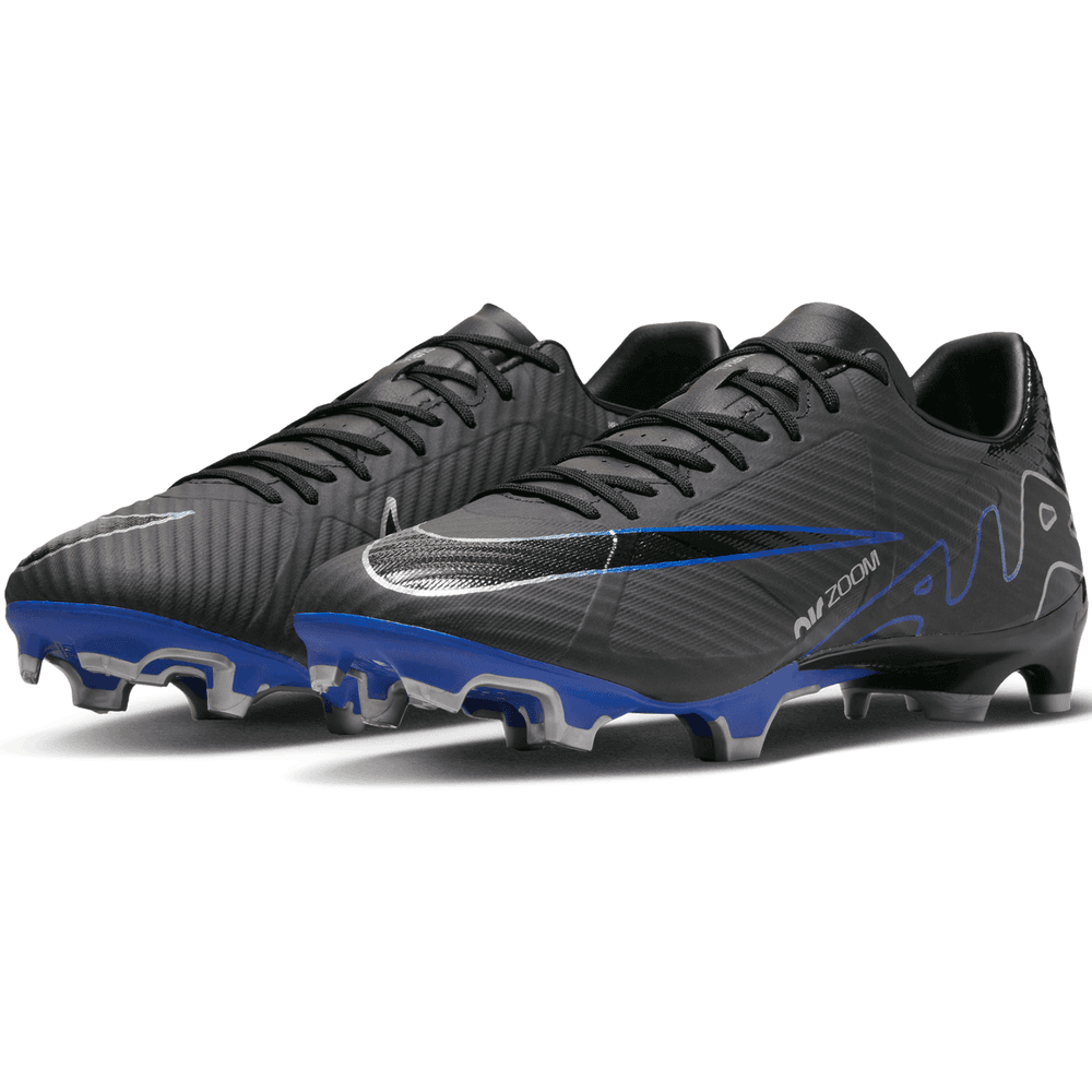 Nike Zoom Mercurial Vapor 15 Academy FG / MG Soccer Shoes - Black/HYper Royal
