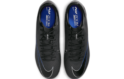 Nike Zoom Mercurial Vapor 15 Academy FG / MG Soccer Shoes - Black/HYper Royal