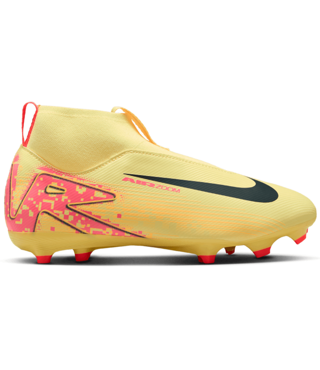 Nike Nike Jr Zoom Mercurial Superfly 10 KM Mbappe Academy FG Cleats - Laser Orange/Armoury Navy