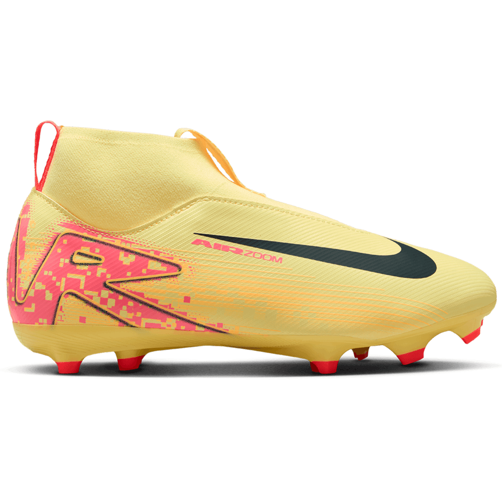 Nike Jr Zoom Mercurial Superfly 10 KM Mbappe Academy FG Cleats - Laser Orange/Armoury Navy