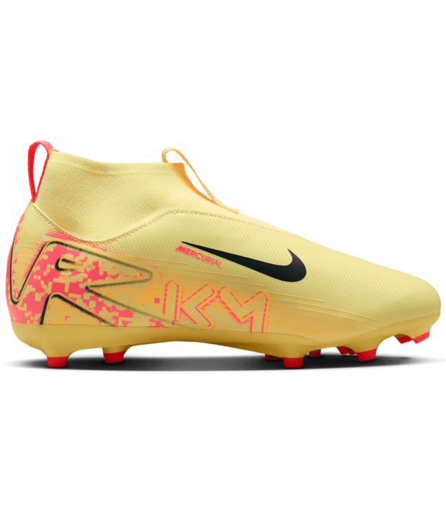 Nike Nike Jr Zoom Mercurial Superfly 10 KM Mbappe Academy FG Cleats - Laser Orange/Armoury Navy