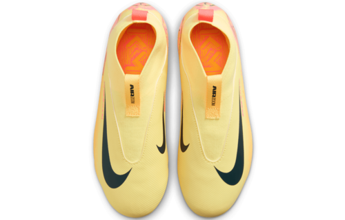 Nike Jr Zoom Mercurial Superfly 10 KM Mbappe Academy FG Cleats - Laser Orange/Armoury Navy