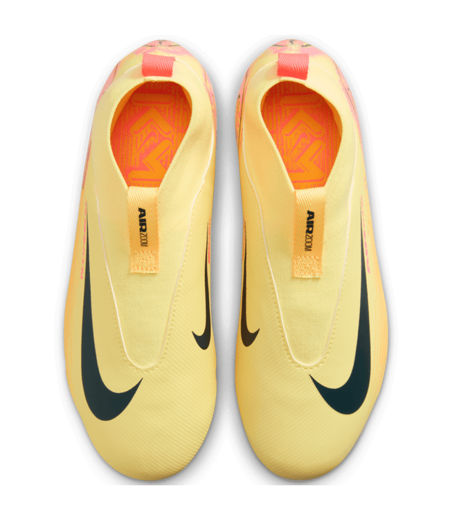 Nike Nike Jr Zoom Mercurial Superfly 10 KM Mbappe Academy FG Cleats - Laser Orange/Armoury Navy