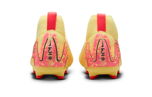 Nike Jr Zoom Mercurial Superfly 10 KM Mbappe Academy FG Cleats - Laser Orange/Armoury Navy