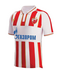 Macron Macron Red Star Belgrade 2023 - 24 Authentic Home Jersey - Red/White/Royal