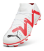 Puma Puma Jr Future Match FG/AG - White/Black/Fire Orchid
