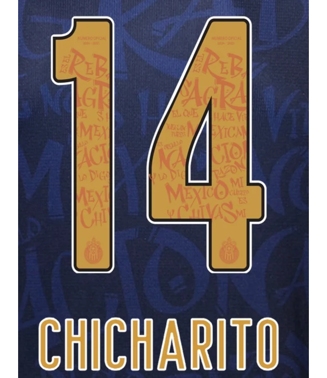 Uni-Sport Liga MX 2025 Official Nameset ( Name and Number Set)