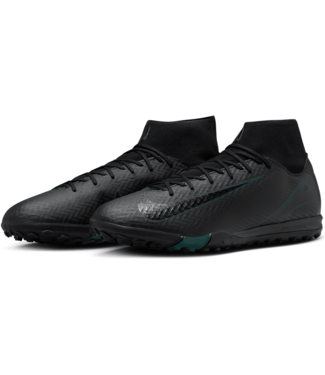 Nike Nike Zoom Mercurial Superfly 10 Shadow Academy TF Turf - Black/Deep Jungle/Black